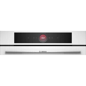 Электрический духовой шкаф Bosch HBG7341W1 белый [71 л, независимый, до 300 °C, дисплей, гриль, конвекция, класс - A+]