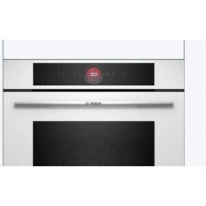 Электрический духовой шкаф Bosch HBG7341W1 белый [71 л, независимый, до 300 °C, дисплей, гриль, конвекция, класс - A+]